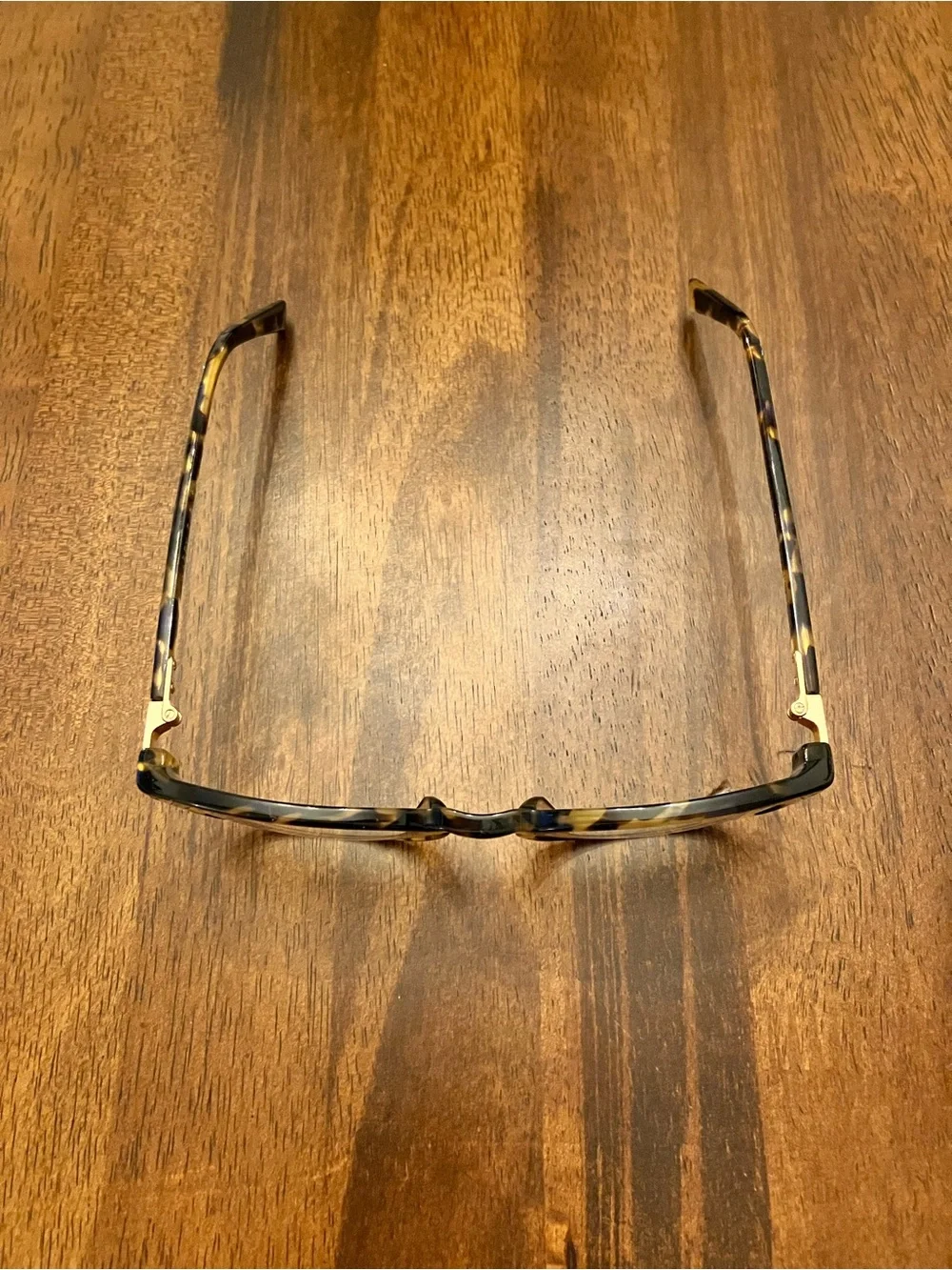 Warby Parker Percey in Violet Magnolia with Shiny Gold Endcaps
